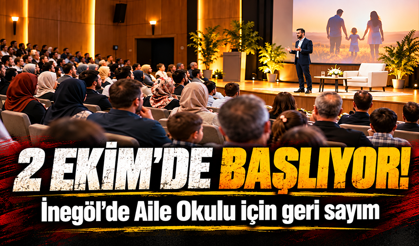İnegöl'de Aile Okulu Seminerleri Başlıyor