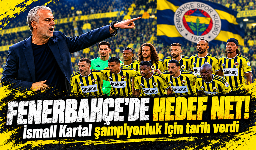İsmail Kartal: "İnşallah sezon sonunda şampiyon olacağız"