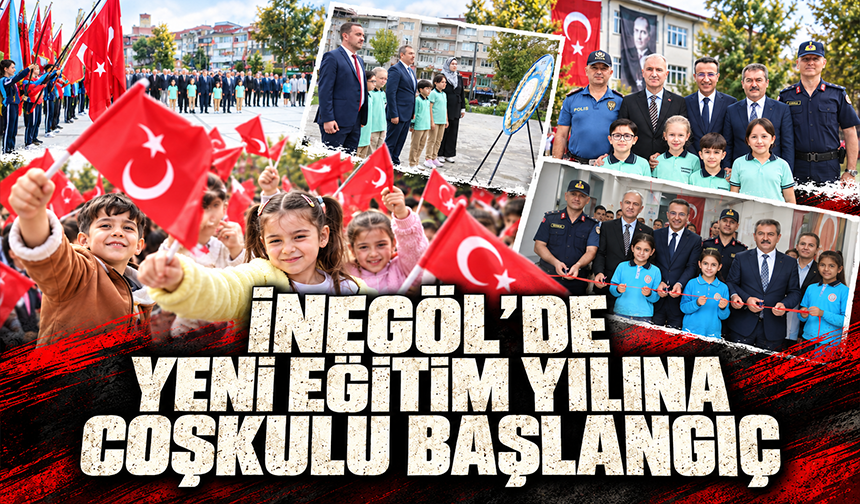 İnegöl’de İlköğretim Haftası Törenlerle Kutlandı