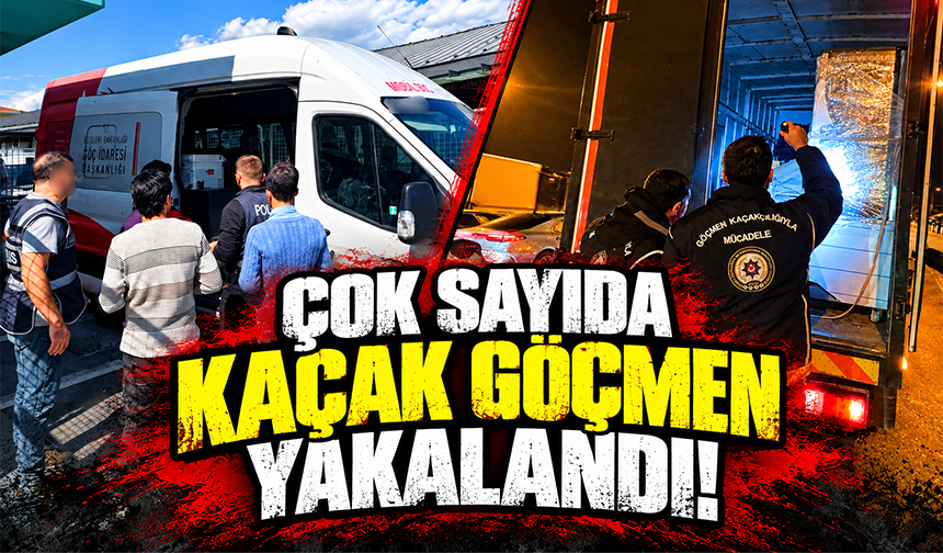 Bursa’da düzensiz göç operasyonu: 10 kaçak göçmen yakalandı