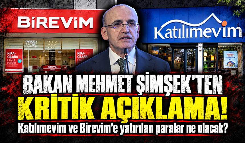 Bakan Şimşek'ten Katılımevim ve Birevim açıklaması: Ne gerekiyorsa yapılacak