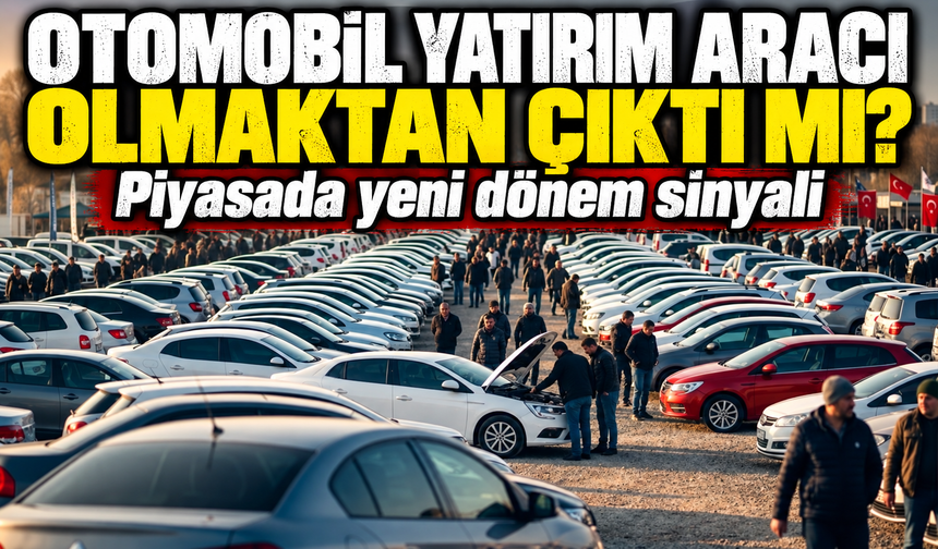 Otomobil yatırım aracı olmaktan çıktı mı? Araç piyasası için dikkat çeken beklenti