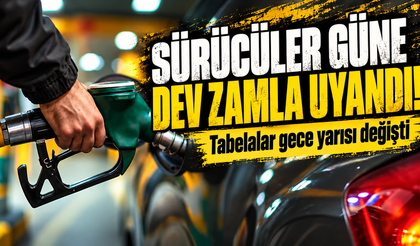 Sürücüler güne dev zamla uyandı! Motorin 100 TL sınırına dayandı