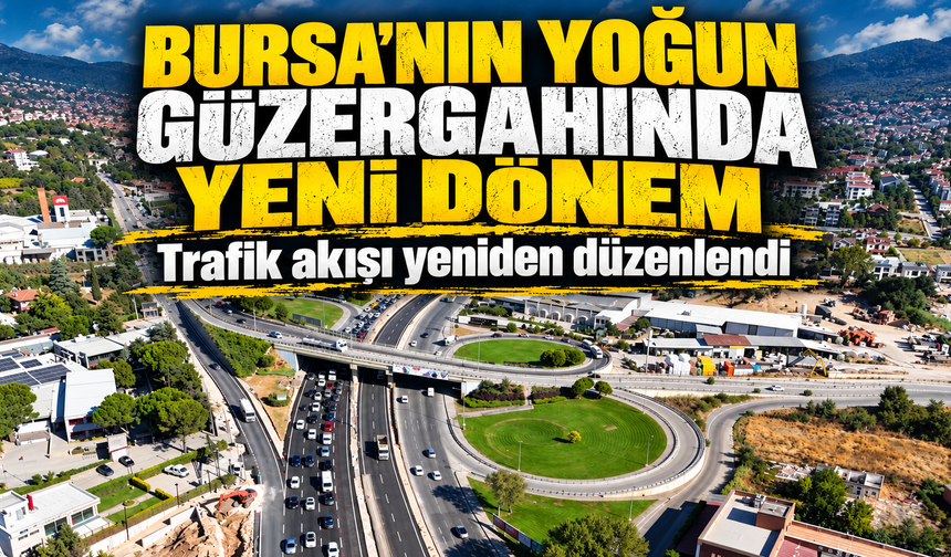 Bursa’da Mudanya Yolu’ndaki yeni köprü trafiğe açıldı: Trafik akışı yeniden düzenlendi