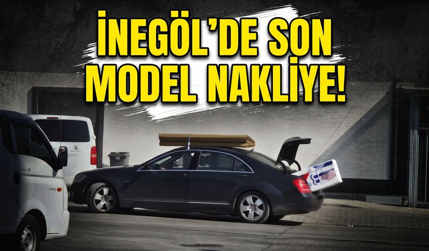 İnegöl'de son model nakliye!