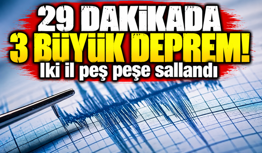 Adana ve Osmaniye peş peşe sallandı!