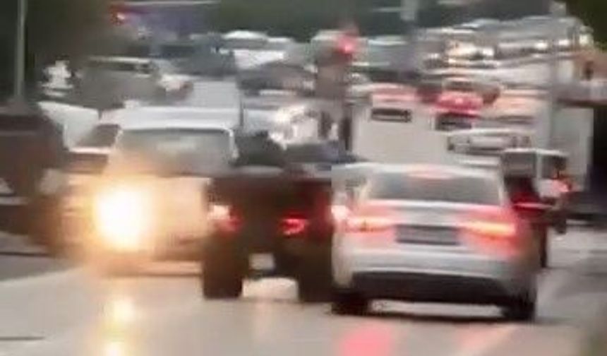 Bursa'da ATV ile drift attı, o anlar kameraya yansıdı!