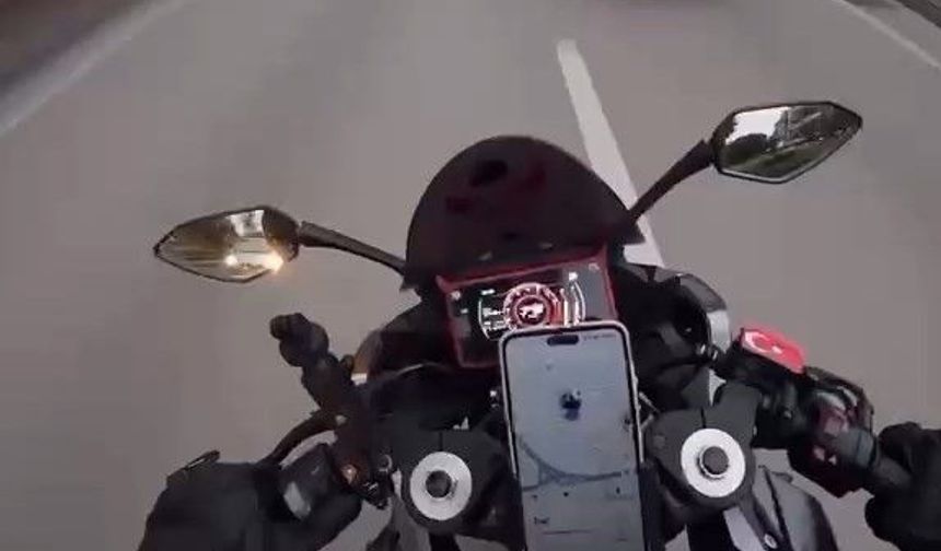 Bursa'da motosikletlinin kaçış manevrası kazayla sonuçlandı
