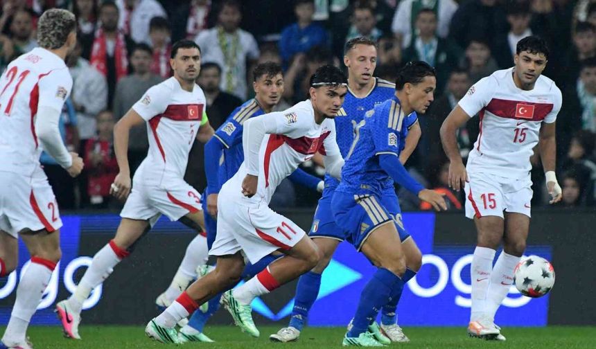 A Milli Futbol Takımı, deplasmanda İtalya ile karşılaşacak