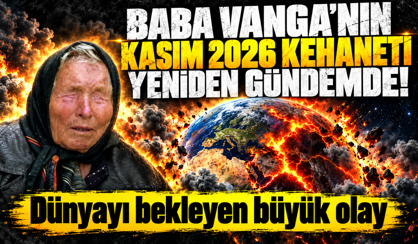 Baba Vanga’nın Kasım 2026 kehaneti yeniden gündemde!