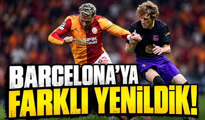 Galatasaray, Barcelona'ya yenildi