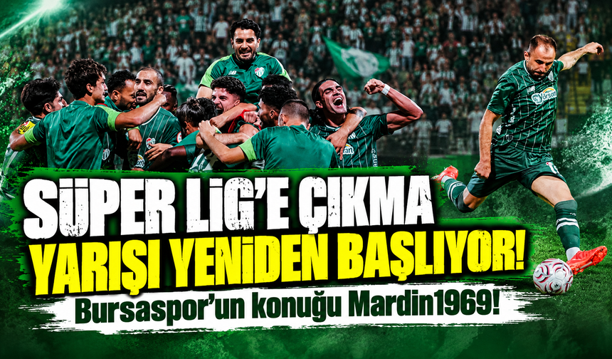 Bursaspor-Mardin1969 maçı ne zaman, saat kaçta, hangi kanalda?
