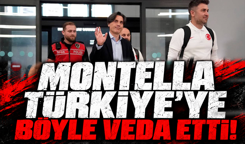 Vincenzo Montella: "Türkiye’nin teknik direktörlüğünü yapmak benim için büyük bir onurdu"