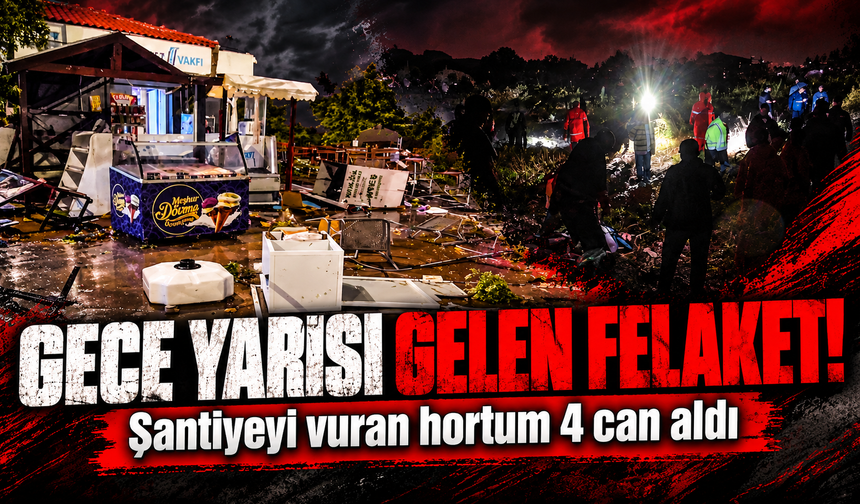 Konteynerler paramparça oldu! Antalya'da hortum faciasında 4 işçi hayatını kaybetti