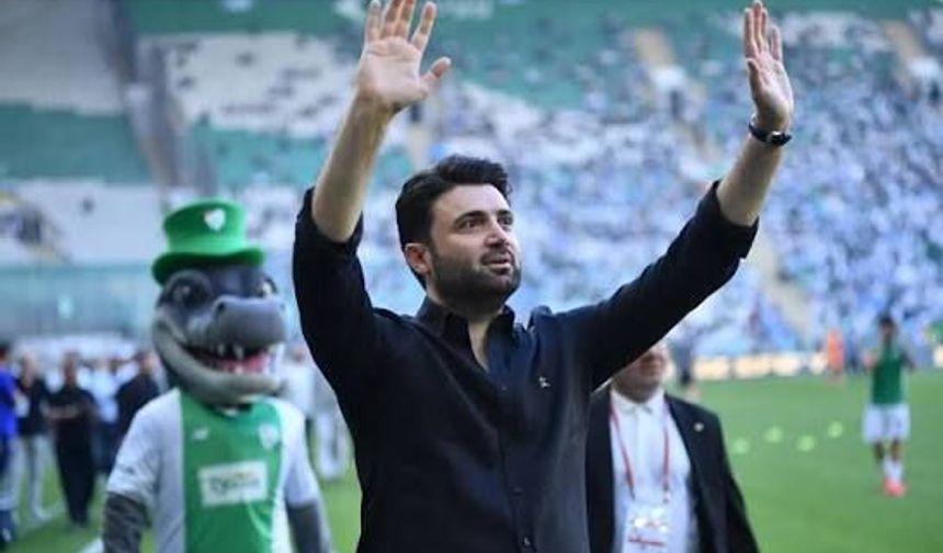 Bursaspor Başkanı Enes Çelik hakkında karar verildi