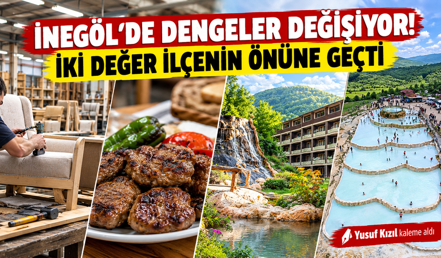 İnegöl’de dengeler değişiyor! İki değer ilçenin önüne geçti