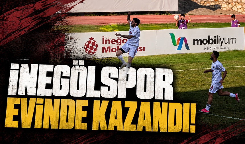 İnegölspor Evinde Kazandı!