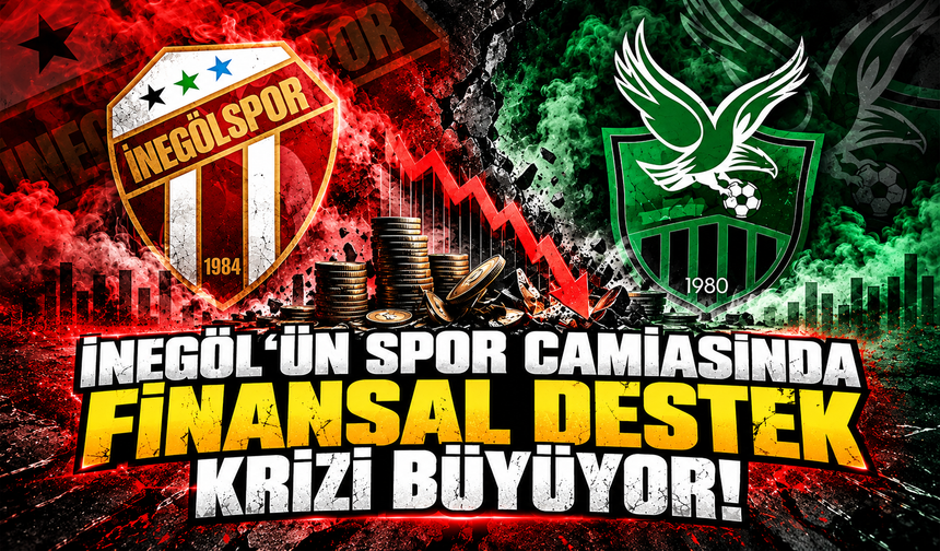 İnegöl'ün spor camiasında finansal destek krizi büyüyor