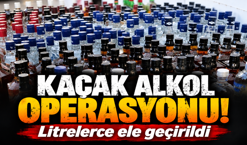 Bursa’da bin 260 litre etil alkol ele geçirildi
