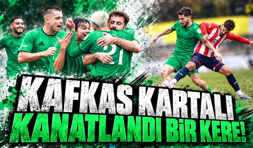 Kafkas Kartalı kanatlandı bir kere