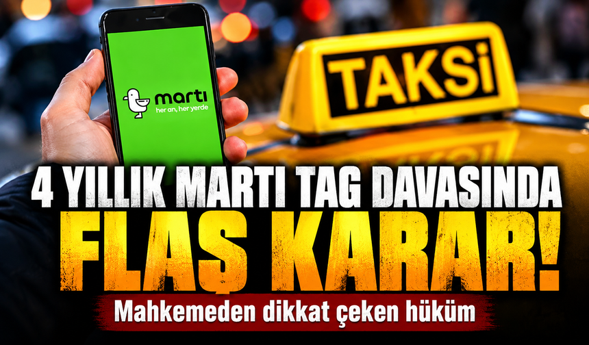 Dört yıl süren Martı TAG davasında karar çıktı
