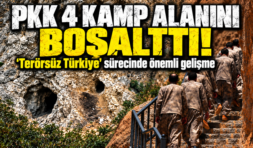 PKK, Irak’ın kuzeyindeki 4 kampı boşalttı