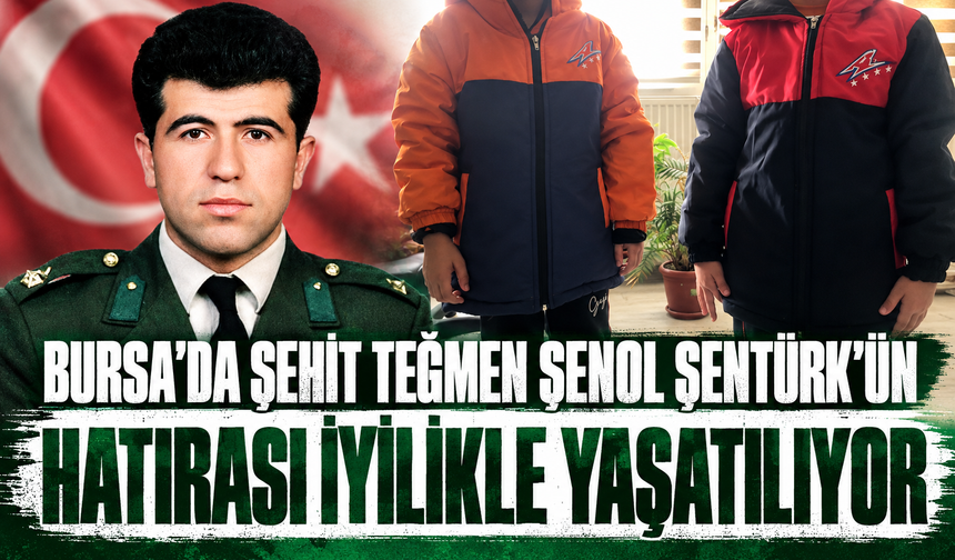Şehit Teğmen Şenol Şentürk'ün hatırası iyilikle yaşatılıyor