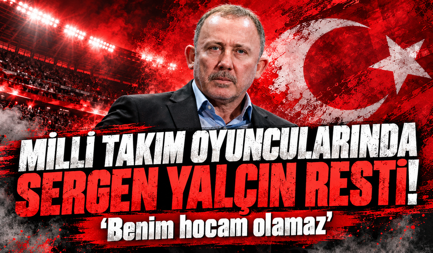 Milli Takım'da tarihi kriz! Oyuncular, Sergen Yalçın'ın telefonlarını açmıyor!