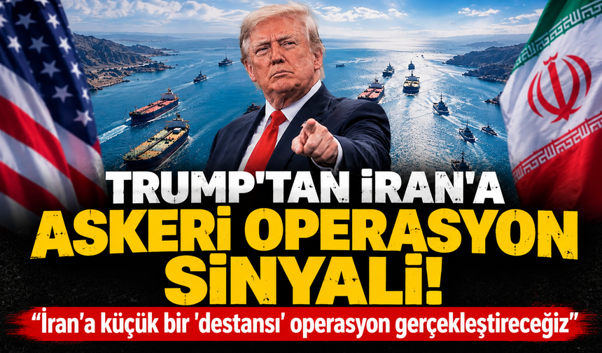 ABD Başkanı Trump: "İran’a küçük bir Destansı Öfke Operasyonu daha gerçekleştirebiliriz"