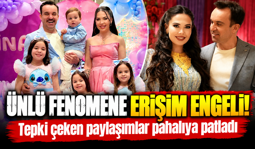 Fenomen Özlem Öz'ün Instagram hesabına erişim engeli getirildi