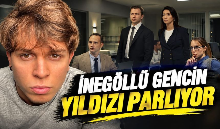 İnegöllü gencin yıldızı parlıyor!