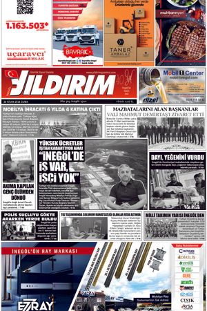 Yıldırım Gazetesi 1-26.04.2024