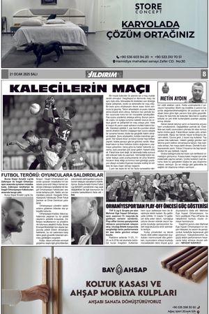 Yıldırım Gazetesi 8-21.01.2025