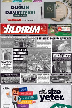 Yıldırım Gazetesi 01-22.08.2025