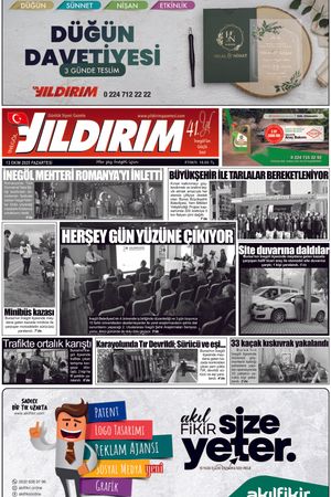 Yıldırım Gazetesi 01-13.10.2025