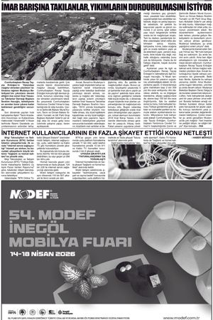 Yıldırım Gazetesi 03-15.04.2026