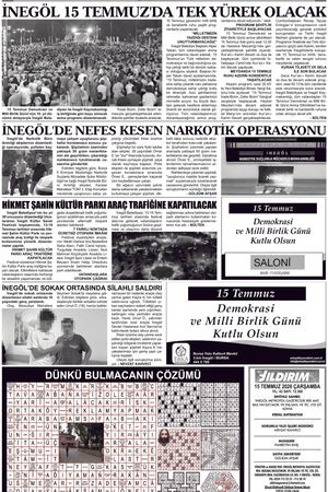 Yıldırım Gazetesi 06-15.07.2026