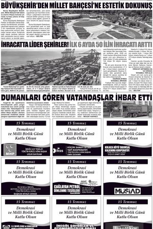Yıldırım Gazetesi 07-15.07.2026
