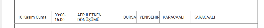 bursa kesinti cuma 12