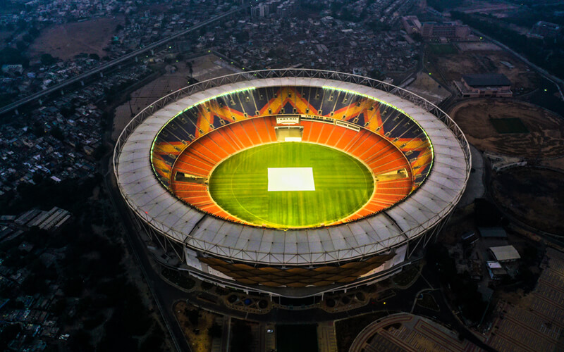 Narendra Modi Stadyumu, Ahmedabad, Hindistan