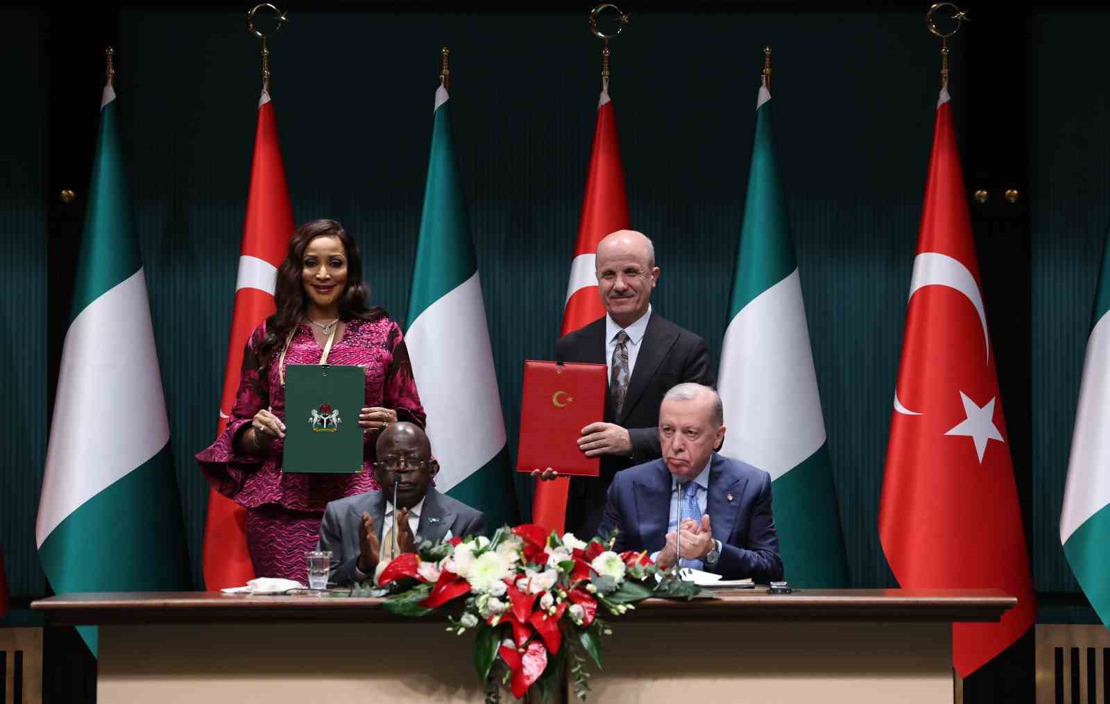 Cumhurbaskani Erdogan Nijerya Cumhurbaskani Tinubu Ile 5 Milyar Dolar Ticaret Hacmi Hedefimize Bagliligimizi Teyit E5 S Slmm Y