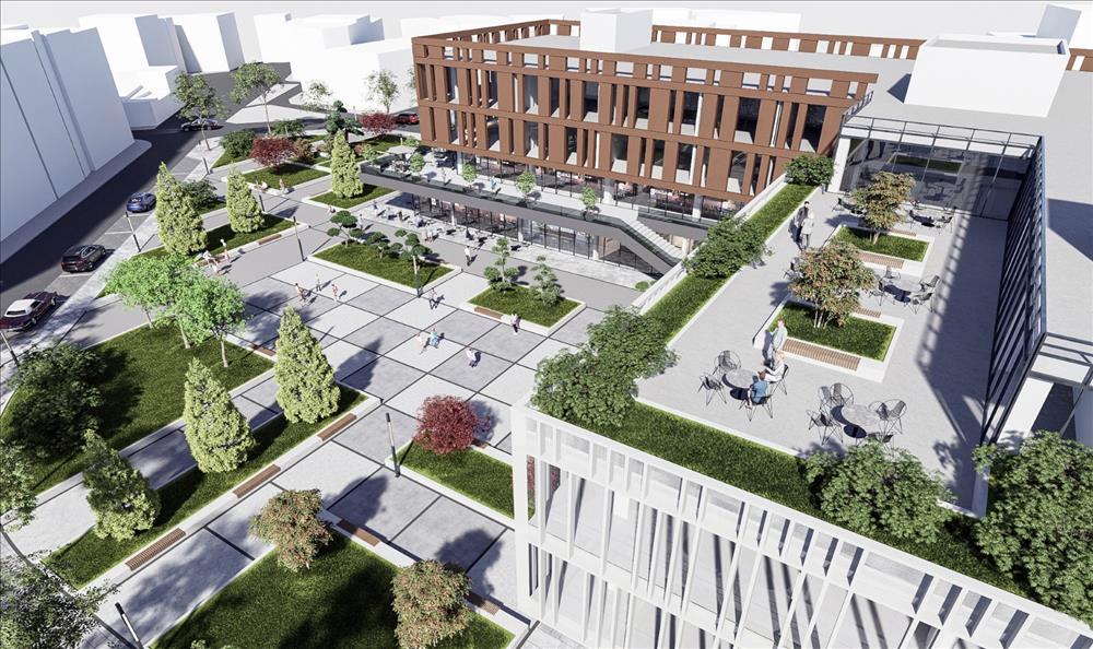 12518 Ek Hizmet Binasi Yeni Bir Meydan Ve Modern Ticari Uniteye Donusuyor Df281673 02C3 4F4D 8Fb6 4Bfd6E339174