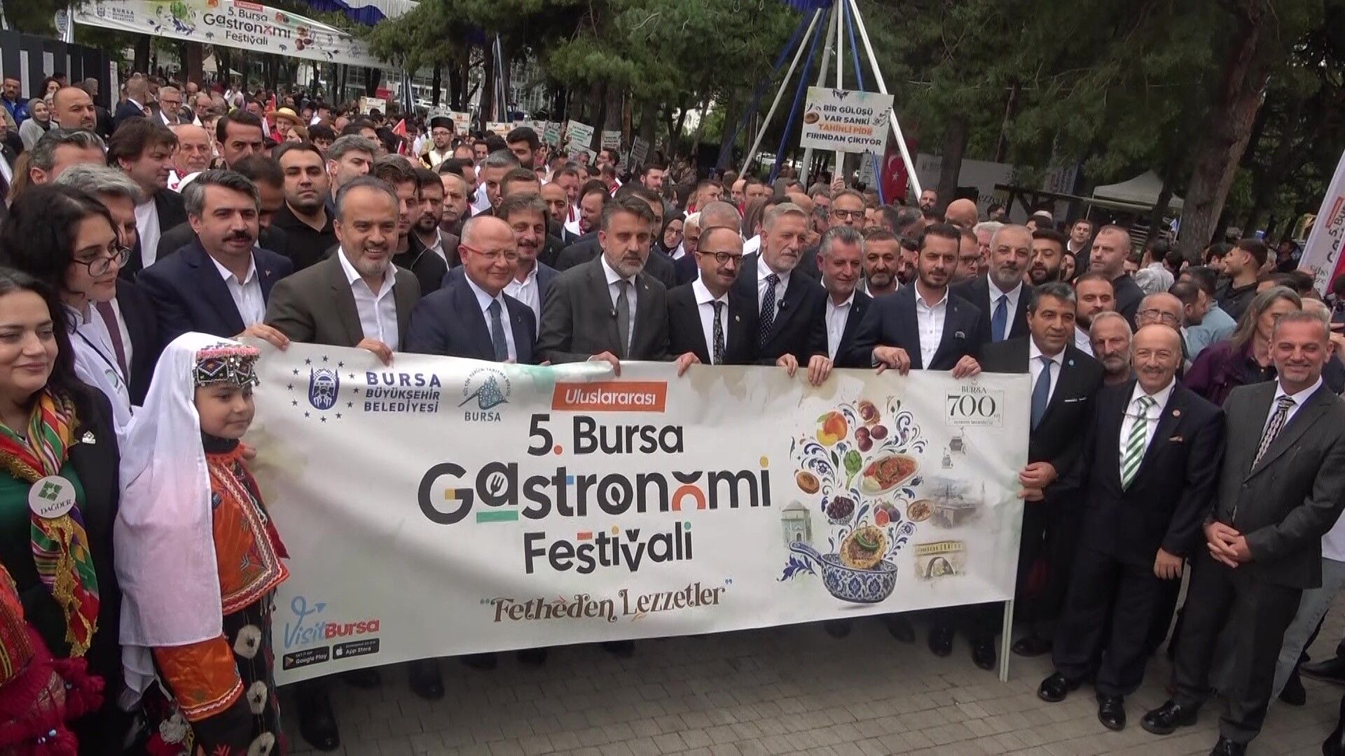 Bursa Gastronomi Festivali ‘Fetheden Lezzetler’ temasıyla başladı