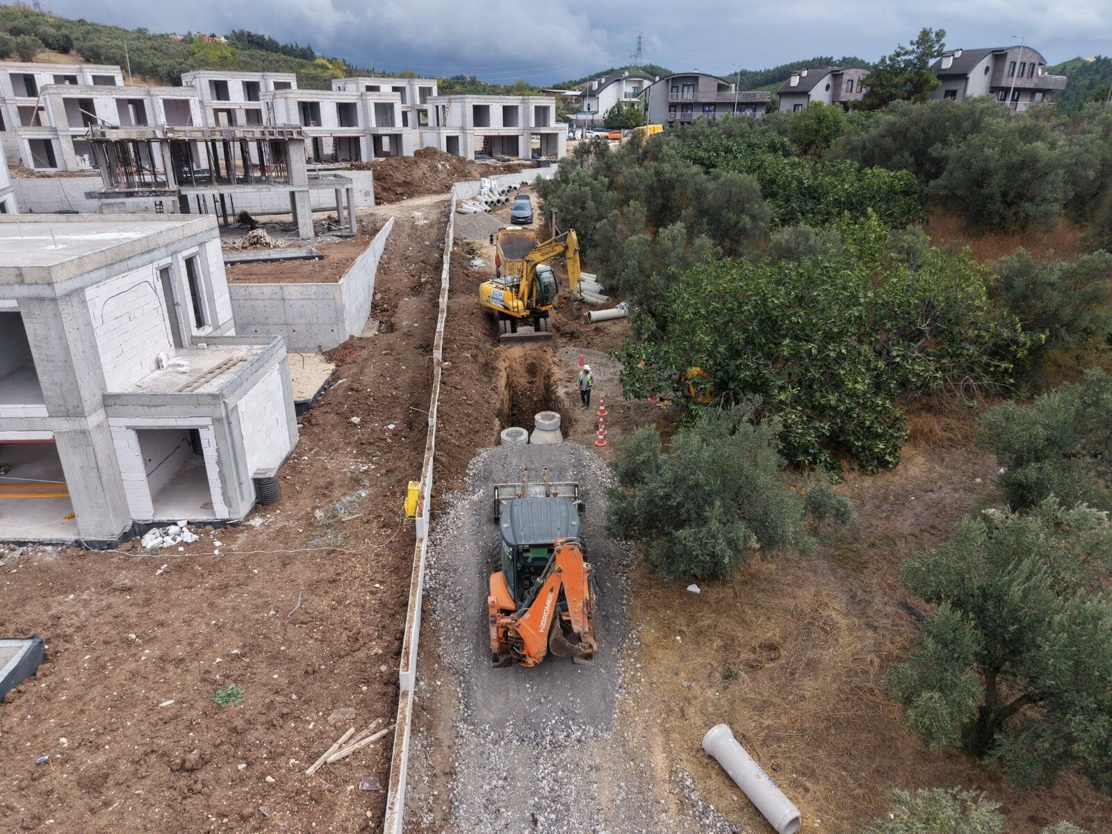 Büyükşehir'den Mudanya'da altyapı hamlesi