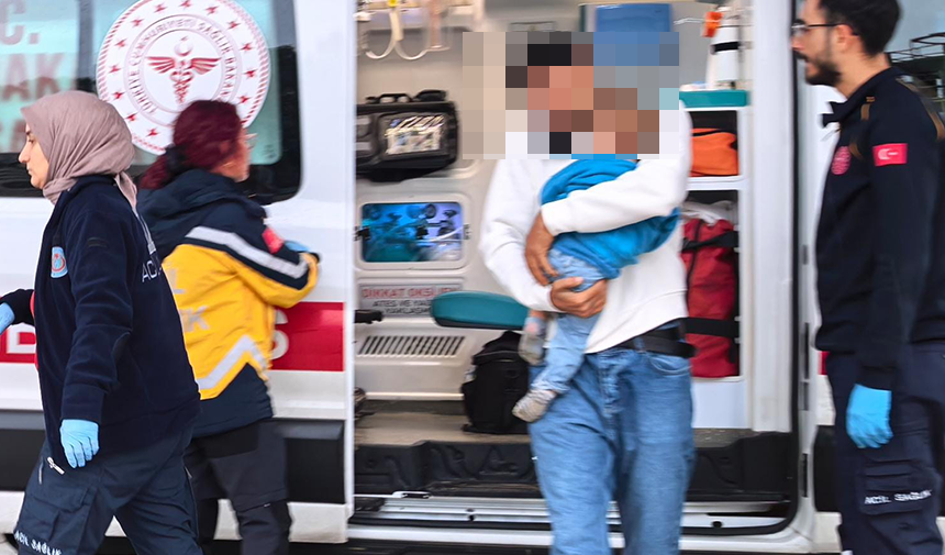 İnegöl girişinde çarpışma: 1’i bebek 2 yaralı!