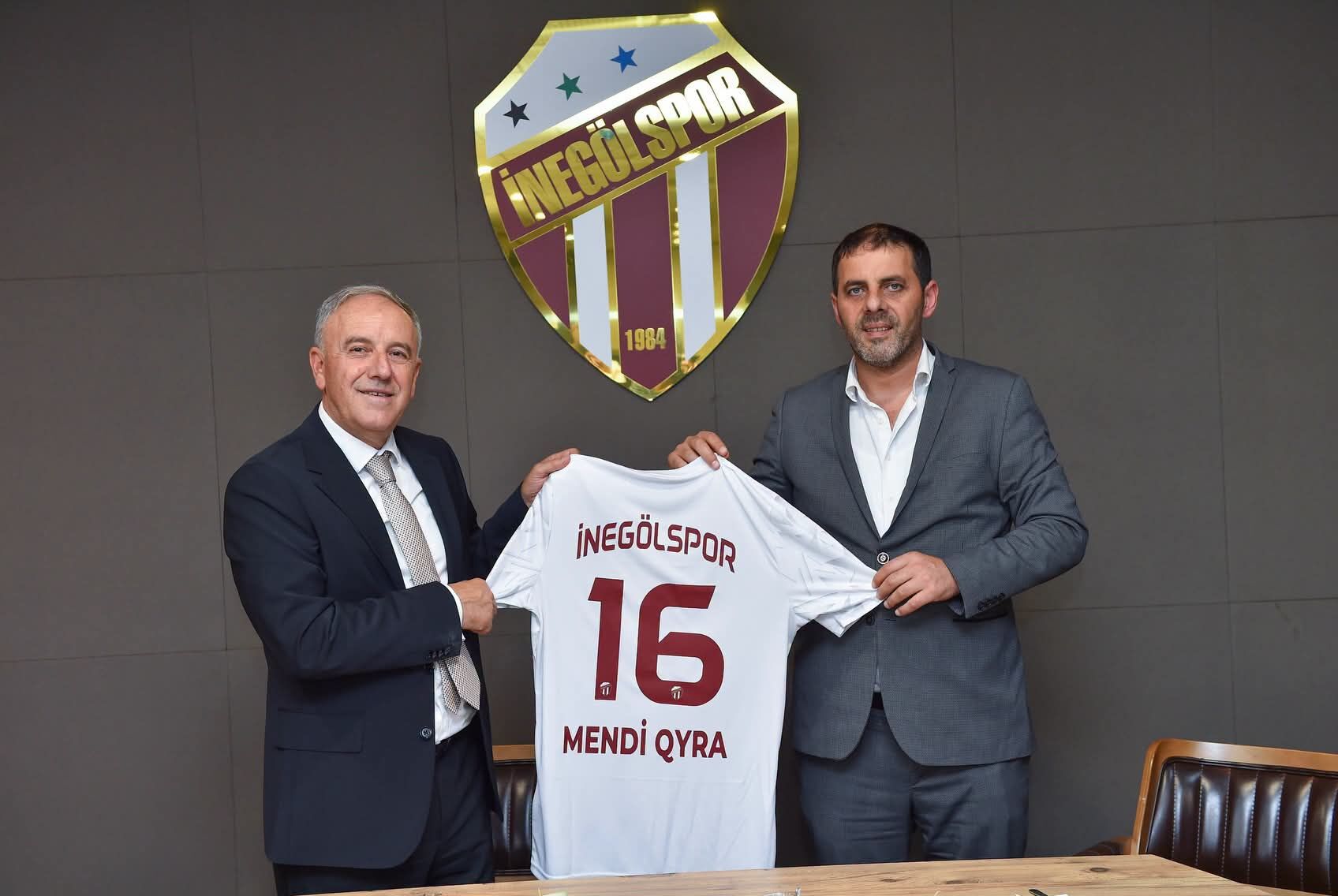 Struga Belediye Başkanı’ndan İnegölspor’a ziyaret