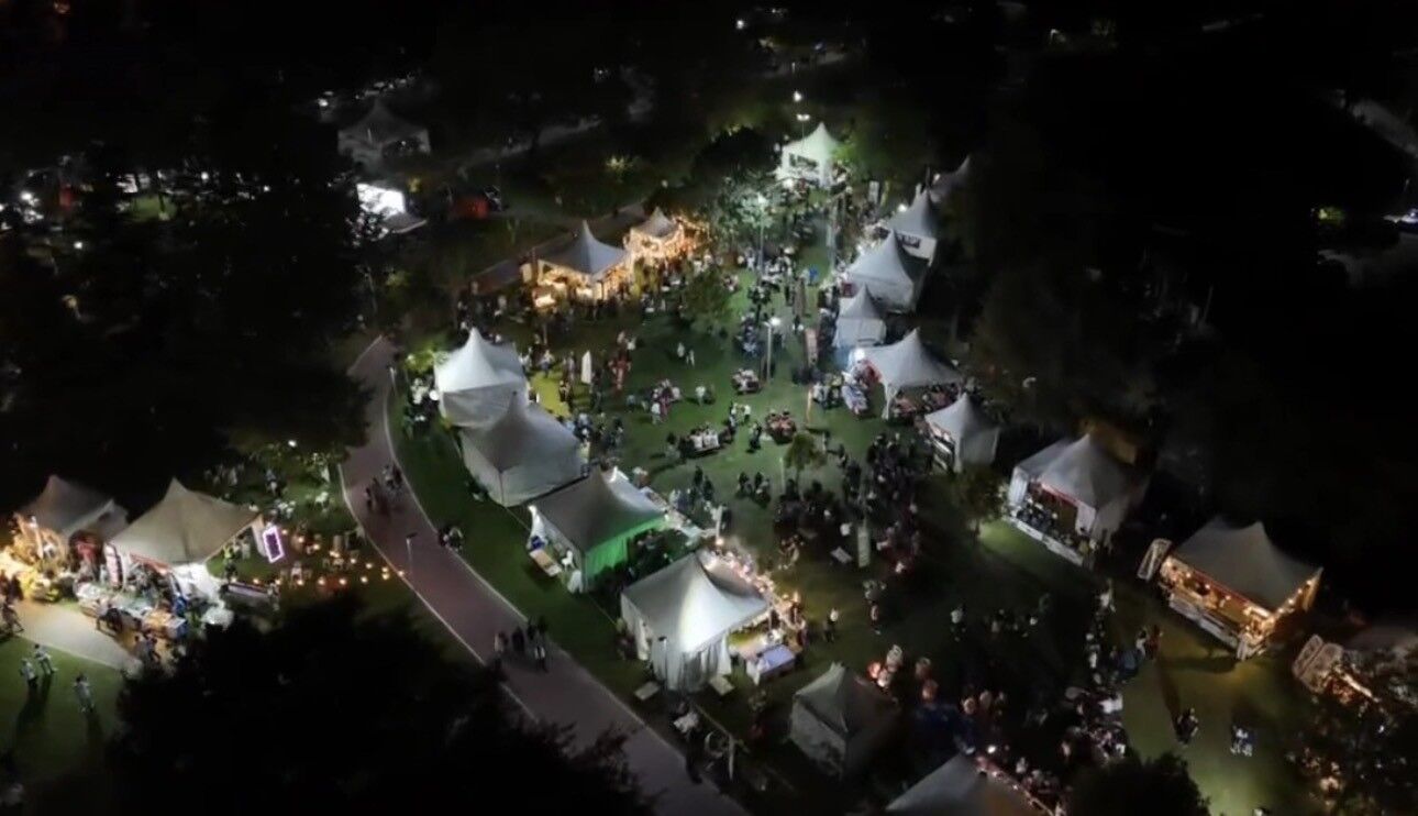 Bursa Gastronomi Festivali'nde akşam yoğunluğu