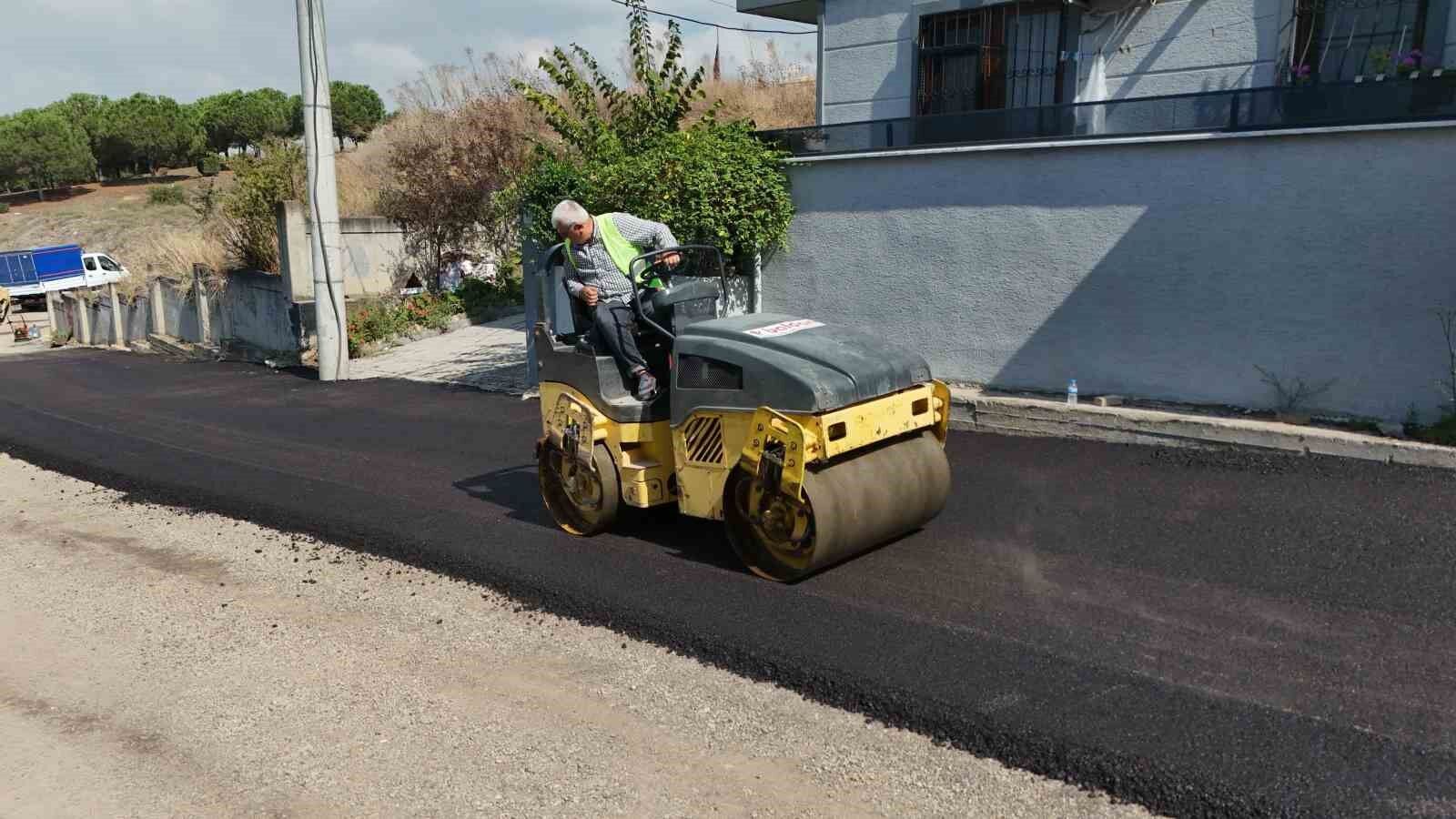Darıca'da kış öncesi asfalt çalışmaları hızlandı