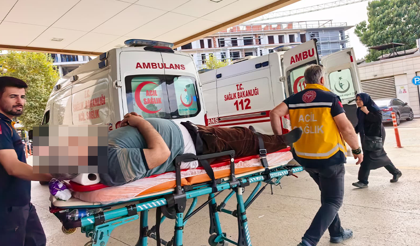 Bursa İnegöl'de yaşlı adam çatıdan yere çakıldı