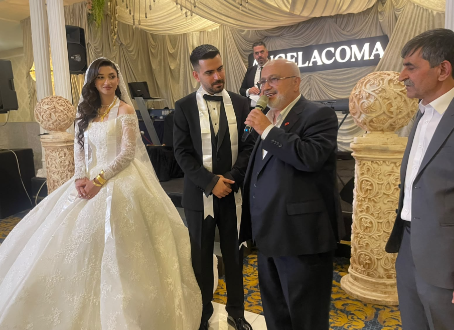 Şevki Yılmaz, Adaşı Şevki Yılmaz Balantekin’in Düğününe Katıldı